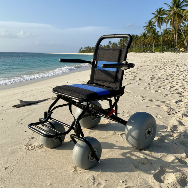 Amphibious Floating Wheelchair